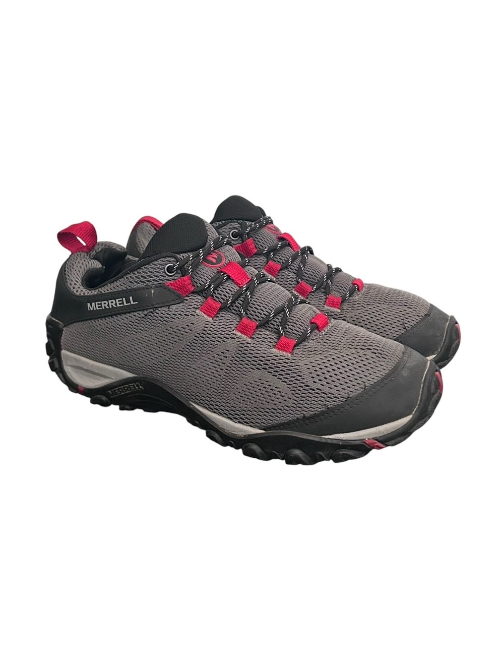 Merrell Yokota 2 J48555 Gray Red Trail Hiking Shoes Men’s 9.5